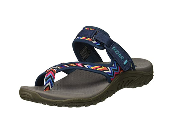 skechers flip flops with arch support